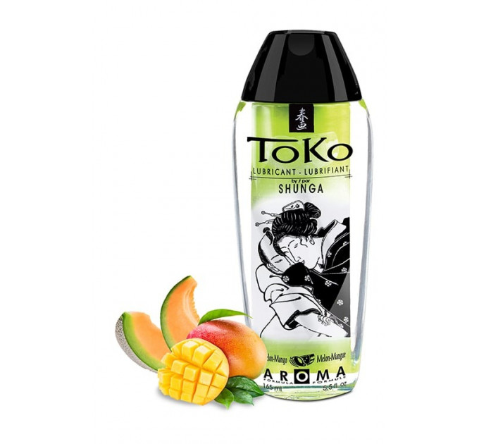 Лубрикант оральний Shunga TOKO AROMA зі смаком дині та манго, 165 мл