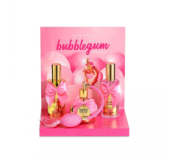 Массажный гель-лубрикант 2 в 1 с запахом на силиконовой основе Bubblegum Bijoux