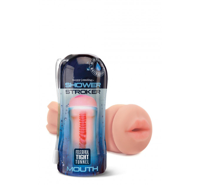 Мастурбатор HAPPY ENDING SHOWER STROKER SELF LUBRICATING MOUTH