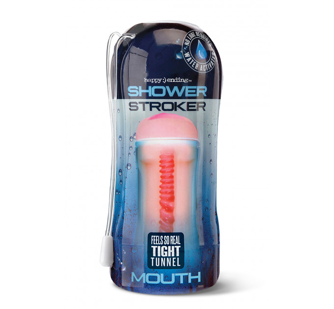 Мастурбатор HAPPY ENDING SHOWER STROKER SELF LUBRICATING MOUTH