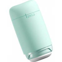 Мастурбатор нереалистичный Tenga Puffy Mint Green, рельефный, мятный, 15 х 4.5 см