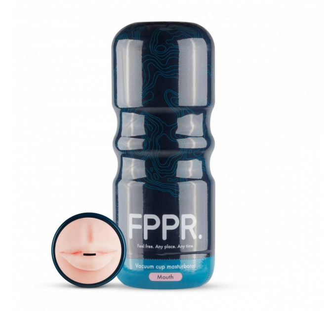 Мастурбатор в колбі FPPR. Mouth Masturbator, Beidge Color