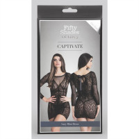 Мини платье Long Sleeve Mini Dress one siz