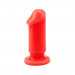 Набір анальних пробок Chisa Hotstorm Anal Slim Dildo Kit з віброкулею в комплекті, червоний