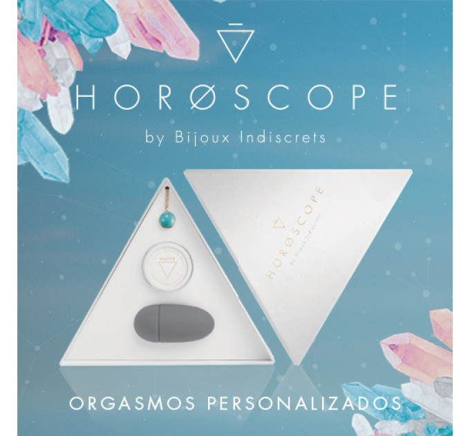 Набор Bijoux Indiscrets HOROSCOPE - Pisces (Рыбы) вибратор на палец, гель для клитора, подвеска