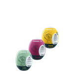 Набір мастурбаторов Satisfyer Masturbator Egg 3er Set Riffle,Bubble,Fierce