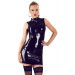 Платье латексное без рукавов LateX черное, XXL