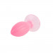 Пробка анальная на присоске Chisa Hi-Rubber Butt Plug. розовый