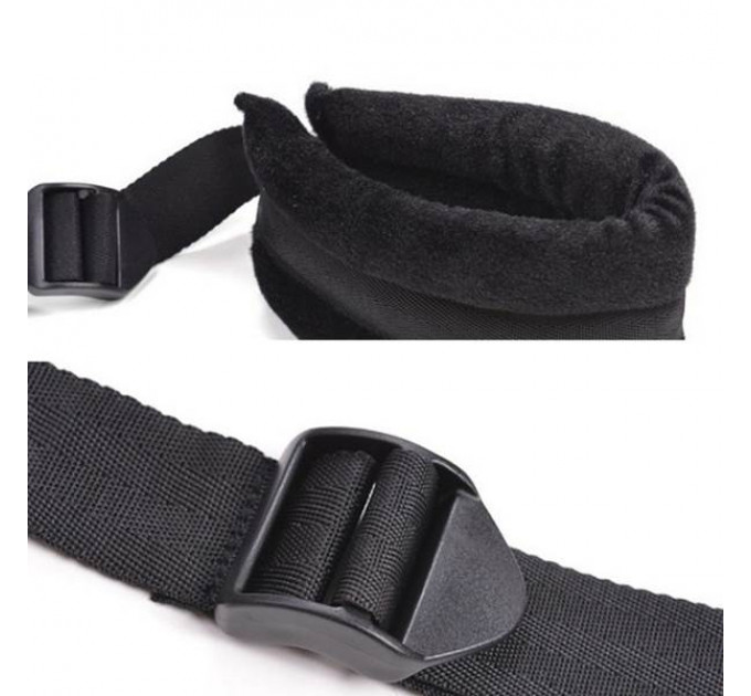 Секс-гойдалка Star Night із кріпленням на двері, чорні, One Size