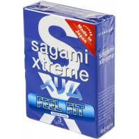 Супертонкие латексные презервативы Sagami Xtreme Feel Fit (цена за упаковку 3 шт.) Супертонкие латексные презервативы Sagami Xtreme Feel Fit (цена за упаковку 3 шт.)