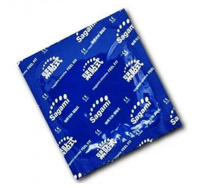 Супертонкие латексные презервативы Sagami Xtreme Feel Fit (цена за упаковку 3 шт.)