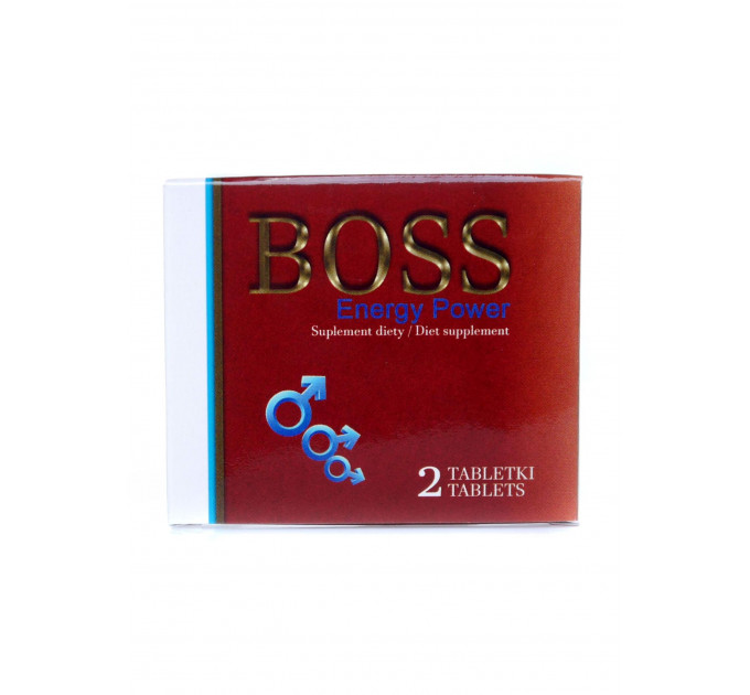 Таблетки для мощной потенции Boss, 2 капсулы