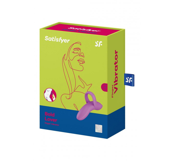 Универсальный вибратор для пальцев Satisfyer Bold Lover розовый