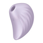 Вакуумний стимулятор Satisfyer Pearl Diver для клітора, з вібрацією, фіолетовий.