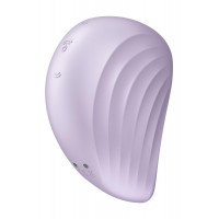 Вакуумный стимулятор Satisfyer Pearl Diver для клитора, с вибрацией, лиловый Вакуумный стимулятор Satisfyer Pearl Diver для клитора, с вибрацией, лиловый