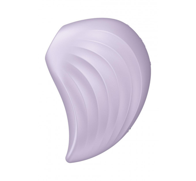 Вакуумний стимулятор Satisfyer Pearl Diver для клітора, з вібрацією, фіолетовий.