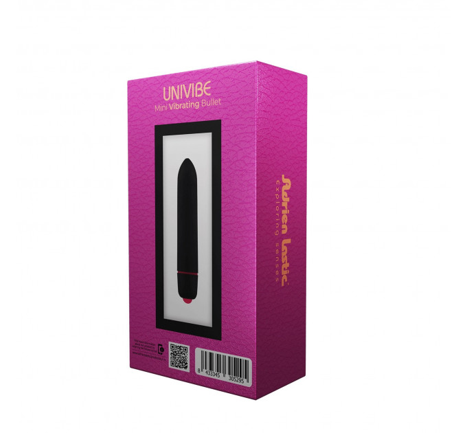 Вибропуля черная Adrien lastic univibe