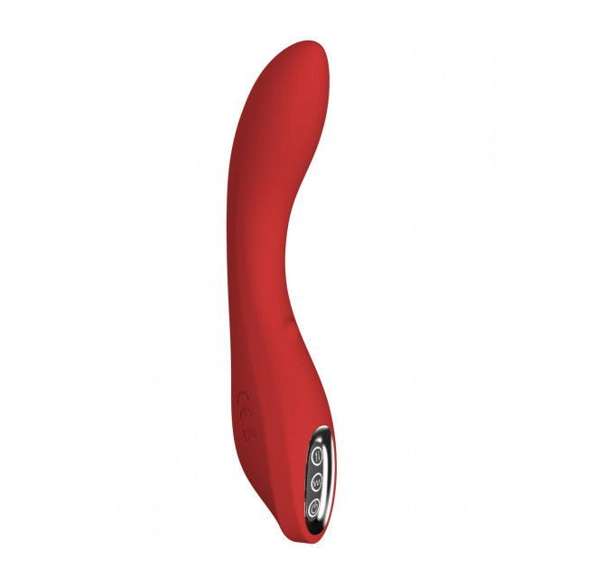 Вибратор с движущимся шариком Dream Toys RED REVOLUTION EVA