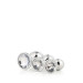 Набір анальних пробок Dream Toys GLEAMING LOVE SILVER PLUG SET