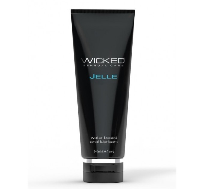 Анальный лубрикант на водной основе WICKED JELLE ANAL LUBRICANT 240ML Анальный лубрикант на водной основе WICKED JELLE ANAL LUBRICANT 240ML