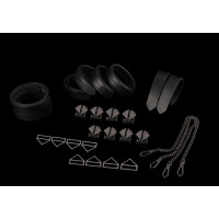 Бондажный набор БДСМ Черный Lockink