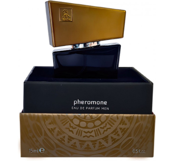 Духи с феромонами мужские SHIATSU Pheromone Fragrance men grey 15 ml
