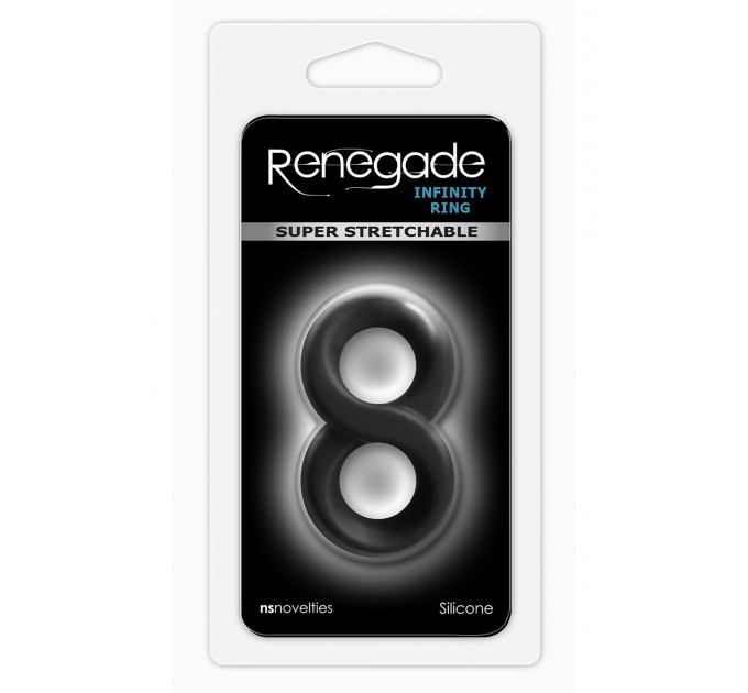 Ерекційне кільце RENEGADE INFINITY RING BLACK