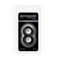 Эрекционное кольцо RENEGADE INFINITY RING BLACK