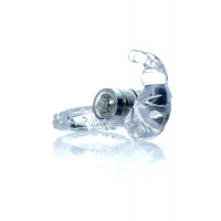 Эрекционное кольцо с вибрацией Rabbit Vibro CockRing Clear