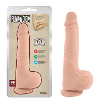 Фаллоимитатор на присоске Chisa T-Skin Fanky Dick 25,5 см
