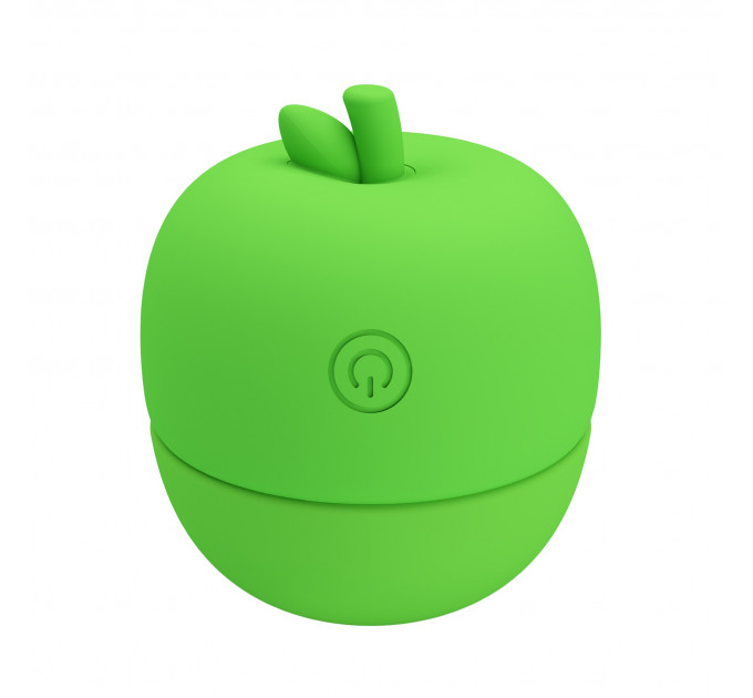 Клиторальный стимулятор с язычком Pretty Love APPLE Secret, зелёный