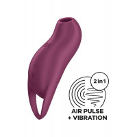 Клиторальный стимулятор с воздушными импульсами Satisfyer Pocket Pro 1 фиолетовый