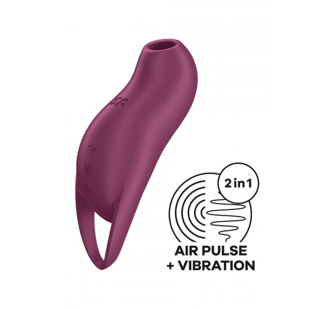 Клиторальный стимулятор с воздушными импульсами Satisfyer Pocket Pro 1 фиолетовый