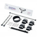 Комплект фіксуючої розпірки з регулюванням Roоmfun Adjustable Spreader Bar Kit чорний/сірий