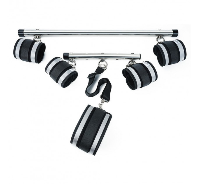 Комплект фіксуючої розпірки з регулюванням Roоmfun Adjustable Spreader Bar Kit чорний/сірий