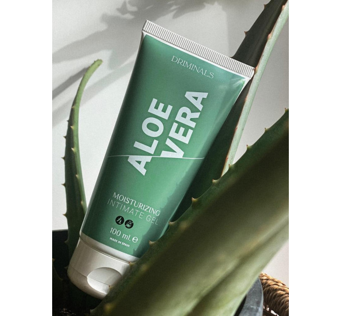 Лубрикант на водной основе Driminals Aloe Vera для чувствительной кожи, 100 мл