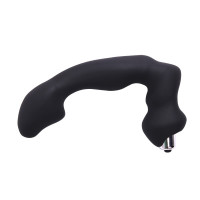 Массажер простаты рельефный Chisa Black Mont Avatar Dildo с вибрацией, черный