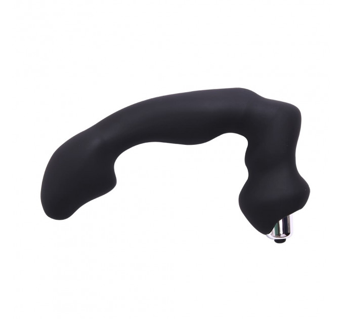 Массажер простаты рельефный Chisa Black Mont Avatar Dildo с вибрацией, черный