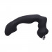 Массажер простаты рельефный Chisa Black Mont Avatar Dildo с вибрацией, черный