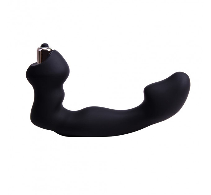 Массажер простаты рельефный Chisa Black Mont Avatar Dildo с вибрацией, черный