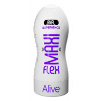 Мастурбатор в колбе Alive Maxi Flex с анальным отверстием