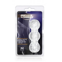Мастурбатор нереалистичный Blush M for Men Master Stroker прозрачный
