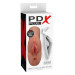 Мастурбатор Pipedream PDX Plus Perfect Pussy Double бежевий, 14 см