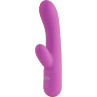 Вибратор-кролик Babe Pretty Violet Miss V, фиолетовый