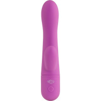 Вибратор-кролик Babe Pretty Violet Miss V, фиолетовый