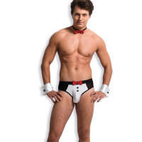 Мужской игровой костюм официанта 3 предмета Sunspice S/M