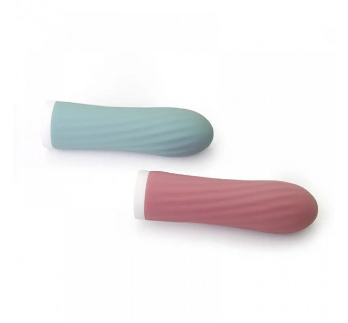 Міні-вібратор рельєфний Sweet Em Velvet Lure, рожевий