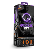 Набір для стимуляції та накачування пеніса Blush Quickie Kit чорний