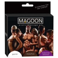 Набір масажних масел - Magoon Massage-le Set, 3 флакони по 50 мл