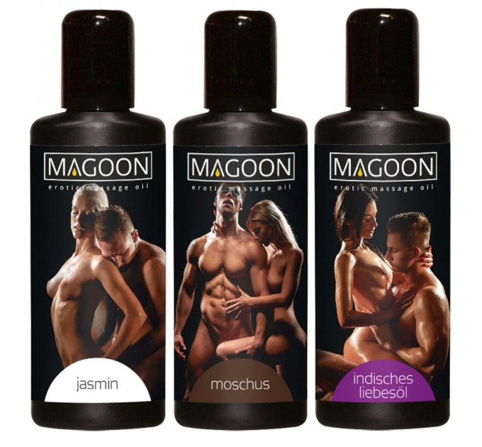 Набор массажных масел - Magoon Massage-le Set, 3 флакона по 50 мл